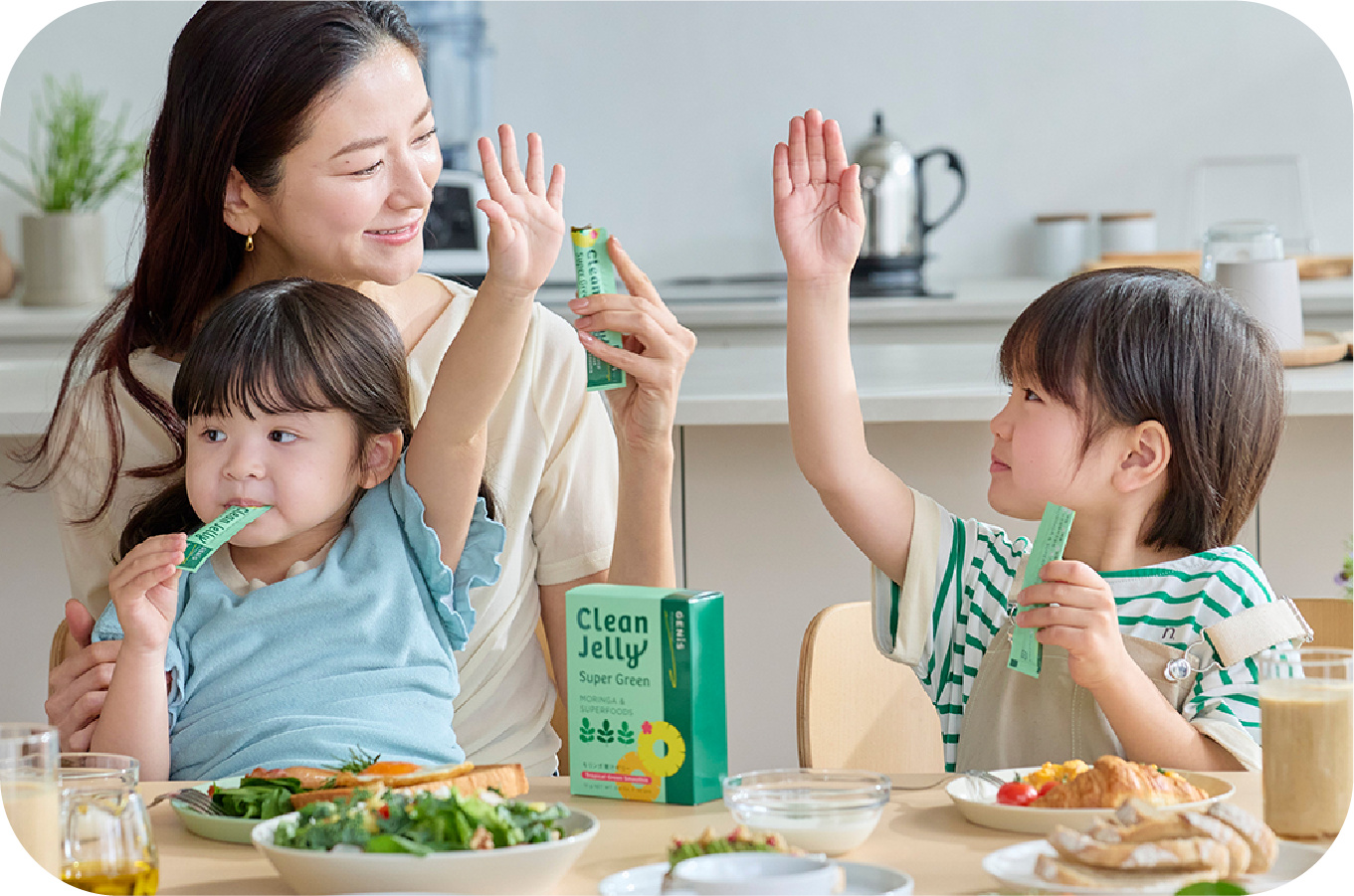野菜不足のお子様や、ご家族みんなで